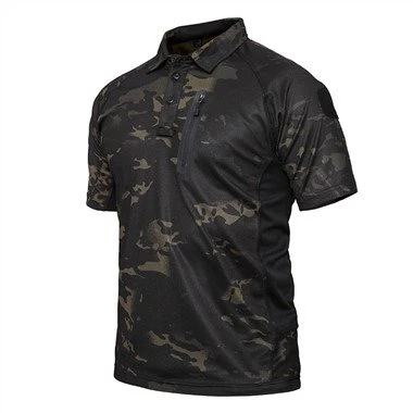 Chemiz Polo militè taktik zip