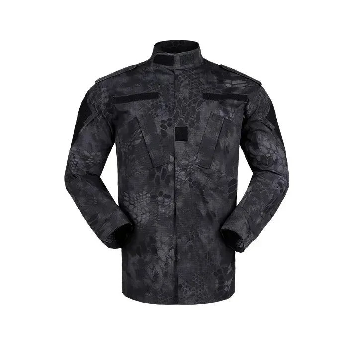 Custom Black Python Camouflage ACU Uniform