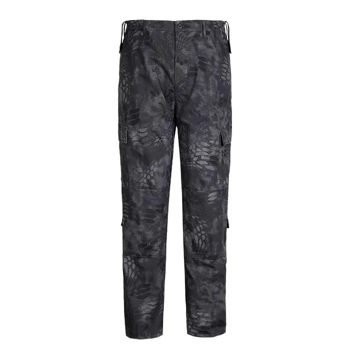Custom Black Python Camouflage ACU Uniform