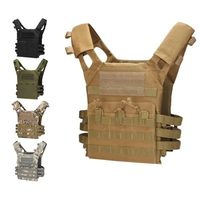 Espò militè konba kamouflaj CS vès bal